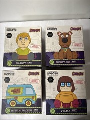 Scooby Doo Handmade By Robots Lot Of 4 Shaggy Velma Mystery Machine