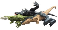 Jurassic World Dinosaur Figure Lot Ceratosaurus Mapusaurus Carnotaurus Mattel