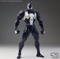 In Stock Mess Toys Venom Lethal Neighbor Spiderman Symbiote 1/12 Action Figure N