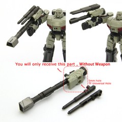 Arm Cannon Weapon Upgrade Kit For TF ONE SS-114 Megatank Accessories 3D DIY