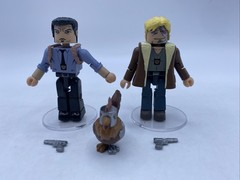 Comic Book Heroes Minimates Series 1 Chew Agent Tony Chu & John Colby with Poyo