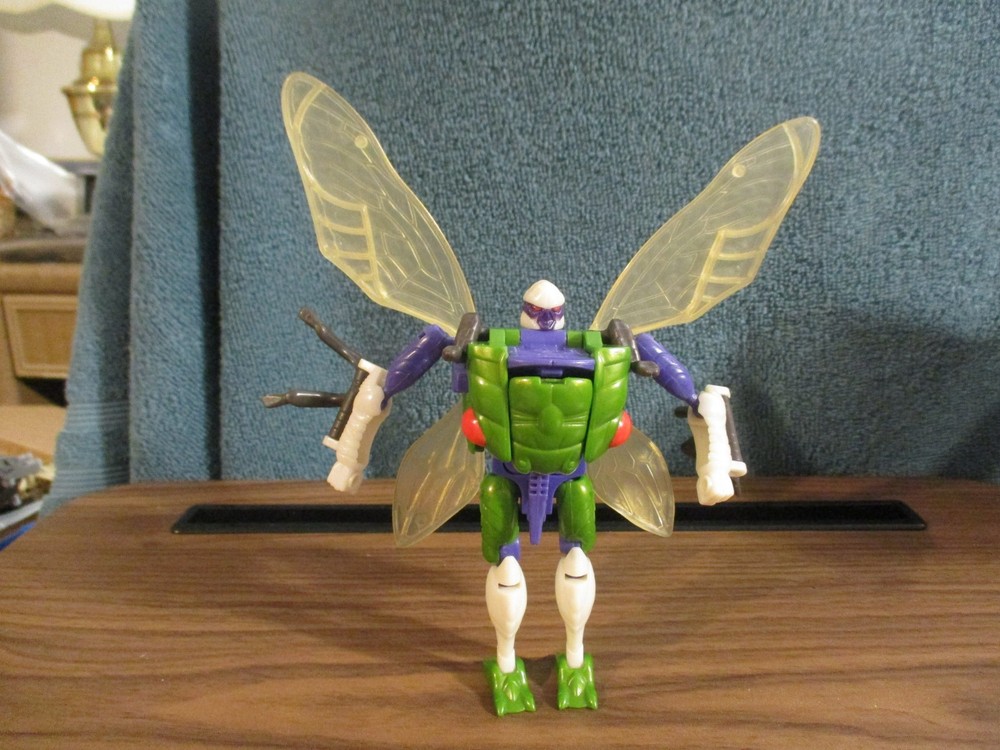 Vintage 1997 Transformers Beast Wars CICADACON Near Complete Hard To Find