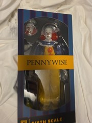 PENNYWISE TIM CURRY IT STEPHEN KING SIDESHOW COLLECTIBLES 1/6 SCALE FIGURE