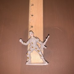 Vintage 2.5” TOY SOLDIERS Lot Of 12 in Camouflage Uniforms