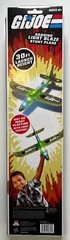 G.I.JOE 1 LIGHT UP STUNT PLANE-30 FT LAUNCH HEIGHT-19 IN. WINGSPAN (Brand New)