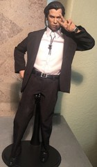 Rare Custom Mina Yu Sinag Iris John Travolta Pulp Fiction Vincent 1/6 Figure