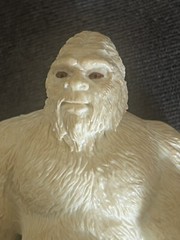 YETI snowman ABOMINABLE white SASQUATCH BIGFOOT monster action Himalaya figure