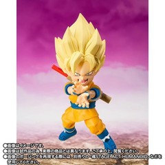 SHF Dragon Ball Super Saiyan Son Goku Mini Daima S.H.Figuarts Figure Bandai
