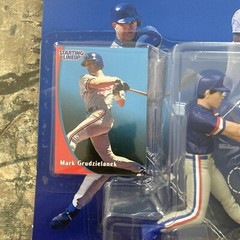 1998 Starting Lineup MARK GRUDZIELANEK Figure Card Montreal Expos SLU MLB NEW