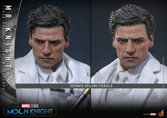 Hot Toys Marvel TMS139 Moon Knight Mr. Knight 1/6 Scale 12″ Collectible Figure