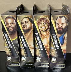 WWE Elite Collection Legends Complete Set Of 4, (Series 32) w/ Dory Funk Jr BAF