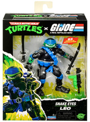 TMNT x G.I. JOE Snake Eyes Leo 4.5″ Figure Teenage Mutant Ninja Turtles 2026