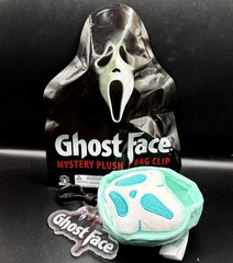 CultureFly Ghost Face Mystery Plush Bag Clip Mint Green Variant Scream Horror Ke