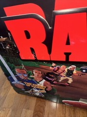 Vintage RAMBO 1985-1986 Coleco Force of Freedom Store Display Sylvester Stallone