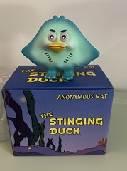 Anonymous Rat Stinging Duck Vinyl Figure Sofubi