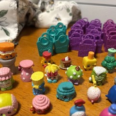 Shopkins Lot 90 Pieces Multiple Seasons Figures Toys Mixed Collection