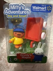 Miffy’s Adventures Big & Small GRUNTY’S WAGON FIGURE SET new sealed Dick Bruna