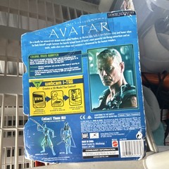 Mattel Movie Masters Avatar Col. Miles Quaritch Figure w/ Webcam i-TAG
