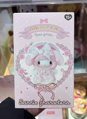 Authentic Miniso Sanrio Rose Garden Series Confirmed Blind Box Vinyl Plush Toys!
