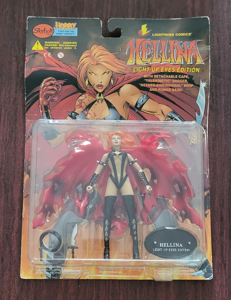 Skybolt Toyz Lightning Comics Hellina Light Up Eyes Edition