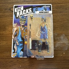 bOSS Fight Studio Epic HACKS Bonesault Crazed Luchador Skeleton Action Figure