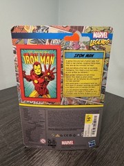 Hasbro Kenner Marvel Legends Iron Man Retro 3.75-Inch Action Figure Sealed