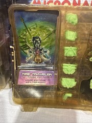 Palisades Micronauts Time Traveler Action Figure Green Black 4″ DF Exclusive