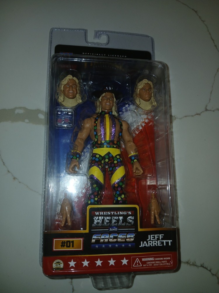 Jeff Jarrett Heels And Faces Pinnacle 1 WWE WWF WCW AEW Zombie Sailor Toys