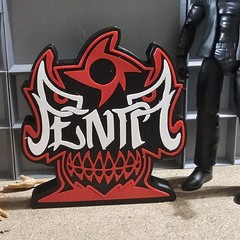 WWE Mattel Elite Penta Logo Accessory