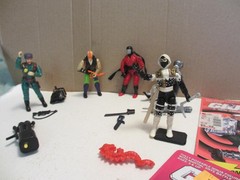 G.I. Joe figures: Lot of 5 , 4 from 1991, other 1993