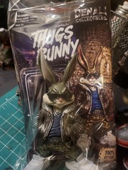 Denali Collectibles Thugs Bunny Rabbit Action Figure, Ages 15+, Multicolor