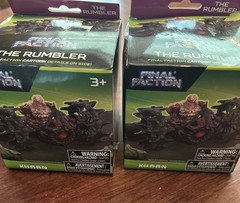 Lot 3 NIB Final Faction Kharn Drone 2 The Rumbler Vehicle Action Series 1