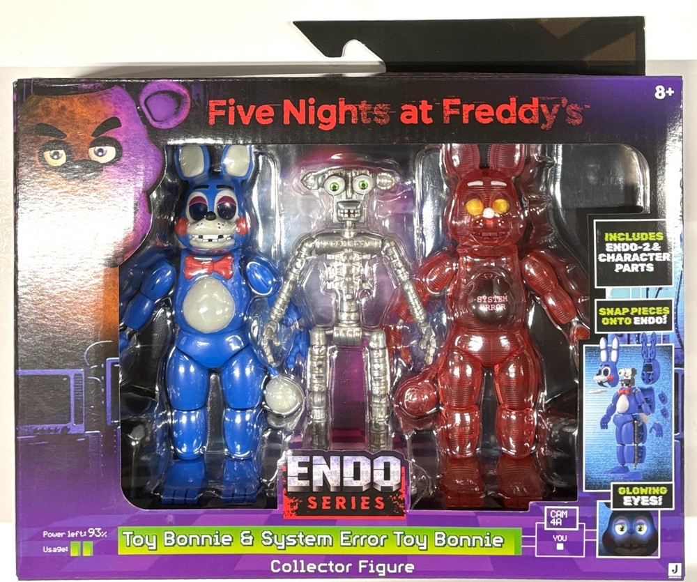 Five Nights at Freddy’s Endo Series 2 System Error Toy Bonnie FNAF Collector NIH