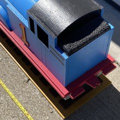 Thomas The Tank Engine Prop Handmade Parade Company Custom Sculpt Foam Train!
