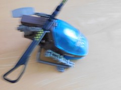 1990 GI JOE 3.75” – LOCUST HELICOPTER – BOMB DROPPING ASSAULT