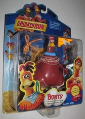 Chicken Run Bunty w/Mechanical Digging Spoon & Utility Belt 2000 Dreamworks RARE