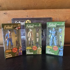 Lot 3 Fallout 4-Inch Mega Merge Action Figure Series 2 #07 #11 #06