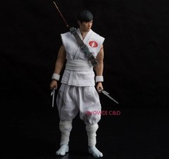 1/12 Men’s Japanese Ninja Samurai Combat Uniform Set Model For 6” Action Figure
