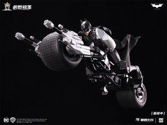 IN STOCK Modoking 1/12 The Batman: The Dark Knight Batmobile &Batpod Model Kit