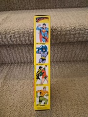 Mego Superman, Vintage 1972 Rare 4 Panel Box. Beautiful Mint Mego Superman.