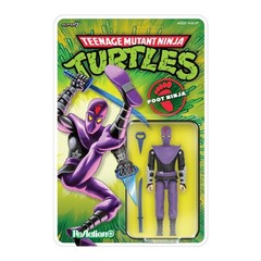 Teenage Mutant Ninja Turtle Foot Ninja Super7 Reaction Action Figure