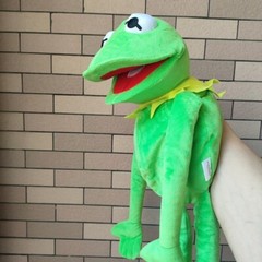 Sesame Street The Muppet Show Kermit Frog Puppets Plush Toy Doll 60cm
