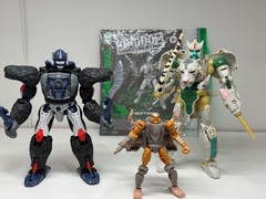 Hasbro Transformers War For Cybertron Kingdom Optimus Primal Rattrap Tigatron