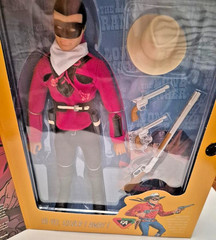the lone ranger Playing Mantis Captain Action cowboy Figure MIB 12in 1/6