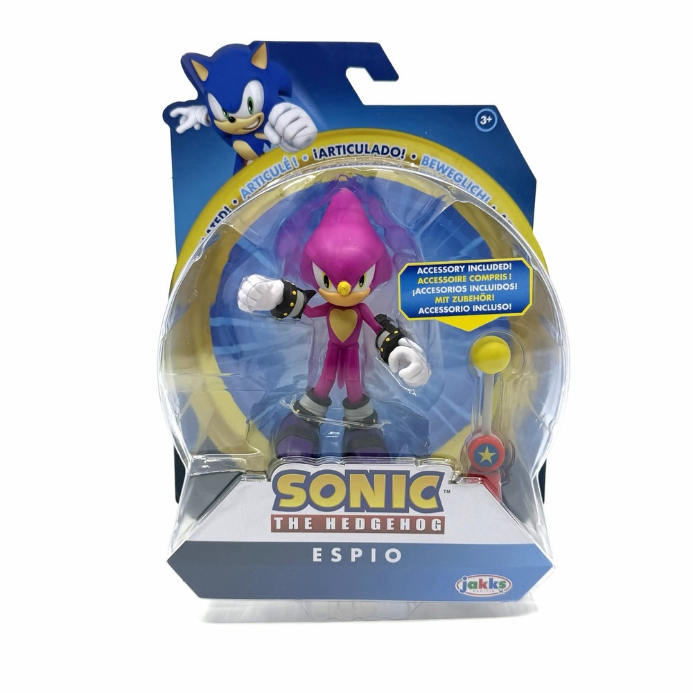 Jakks Pacific Sonic The Hedgehog Espio w/ Checkpoint 4” Action Figure