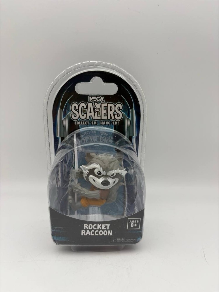 NECA Scalers Rocket Raccoon Boxed Multicolor Plastic Figurine Ages 8+