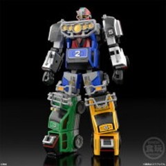 SMP RV Robo Carranger Super Sentai Power Rangers Turbo Megazord Model Kit BANDAI
