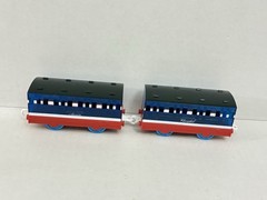 Tomy Thomas Plarail Clear Blue Coaches Annie and Clarabel
