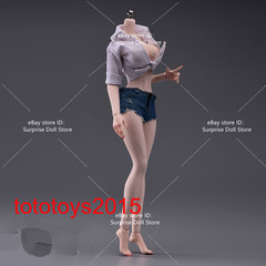 US YM501 1/6 Female Body Flexible Big Breast Slender Waist+Details 12”Figure