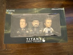 Titans Mini Vinyl Figures 3 Pack Breaking Bad Saul Walter and Jessie NEW SEALED